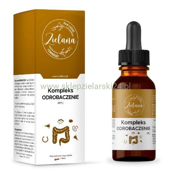 Kompleks Ziołowy ZIELANA 50 ml + E-Book "Odrobaczanie"