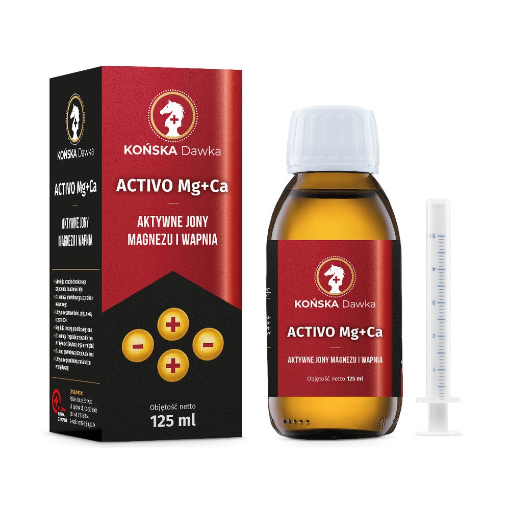 Activo Mg + Ca 125 ml - Magnez i wapń