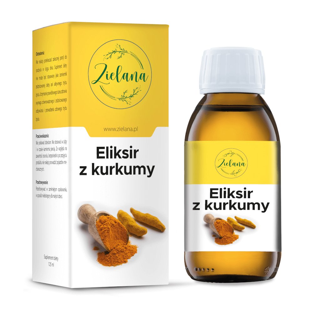 Eliksir z kurkumy 125 ml