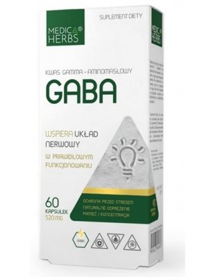 Medica Herbs GABA 60 kapsułek